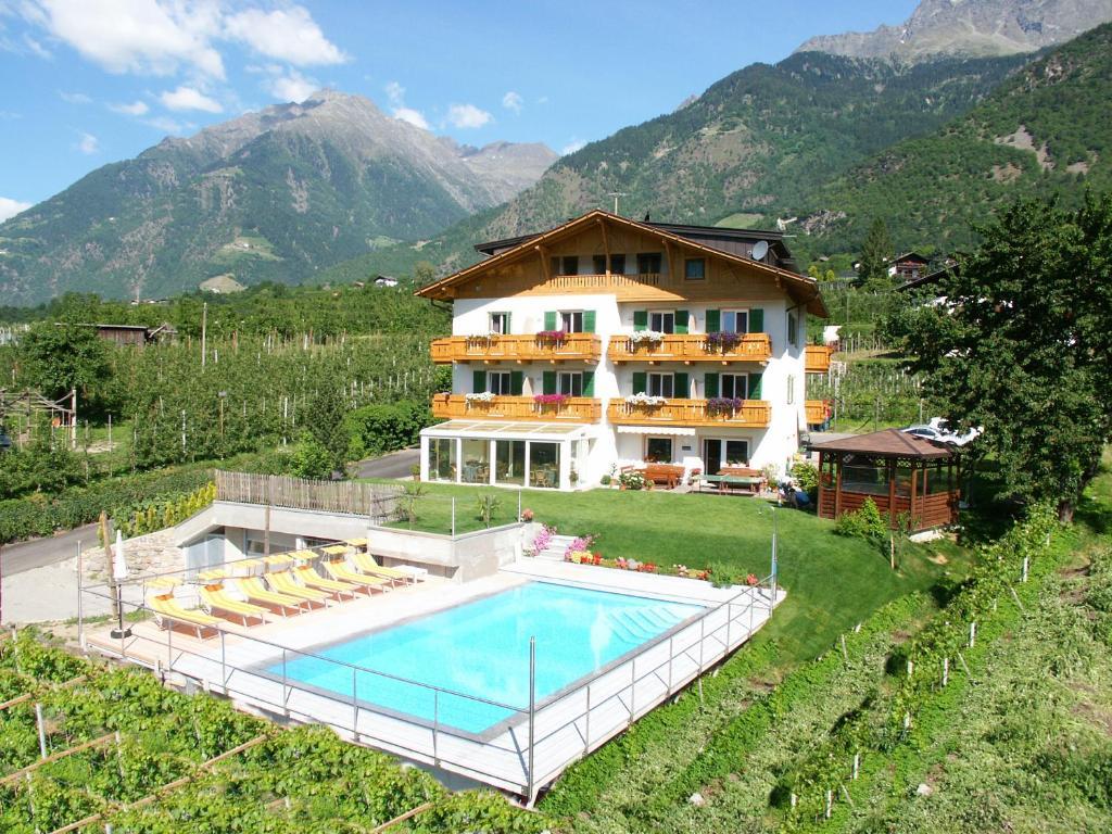 Pension Alpenblick Lagundo Exterior photo